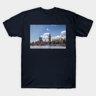 The Houses Of Parliament And Big Ben Clock, London, UK T-Shirt